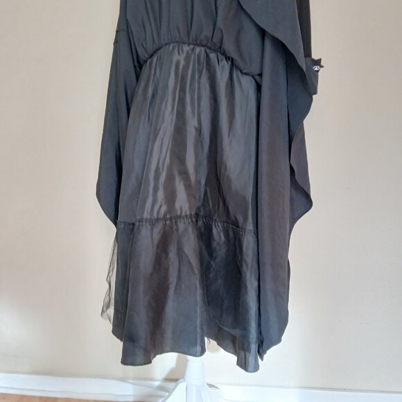 Eliza J Elegant Ruched Cocktail Swing Dress Size 16 - Picture 8 of 10